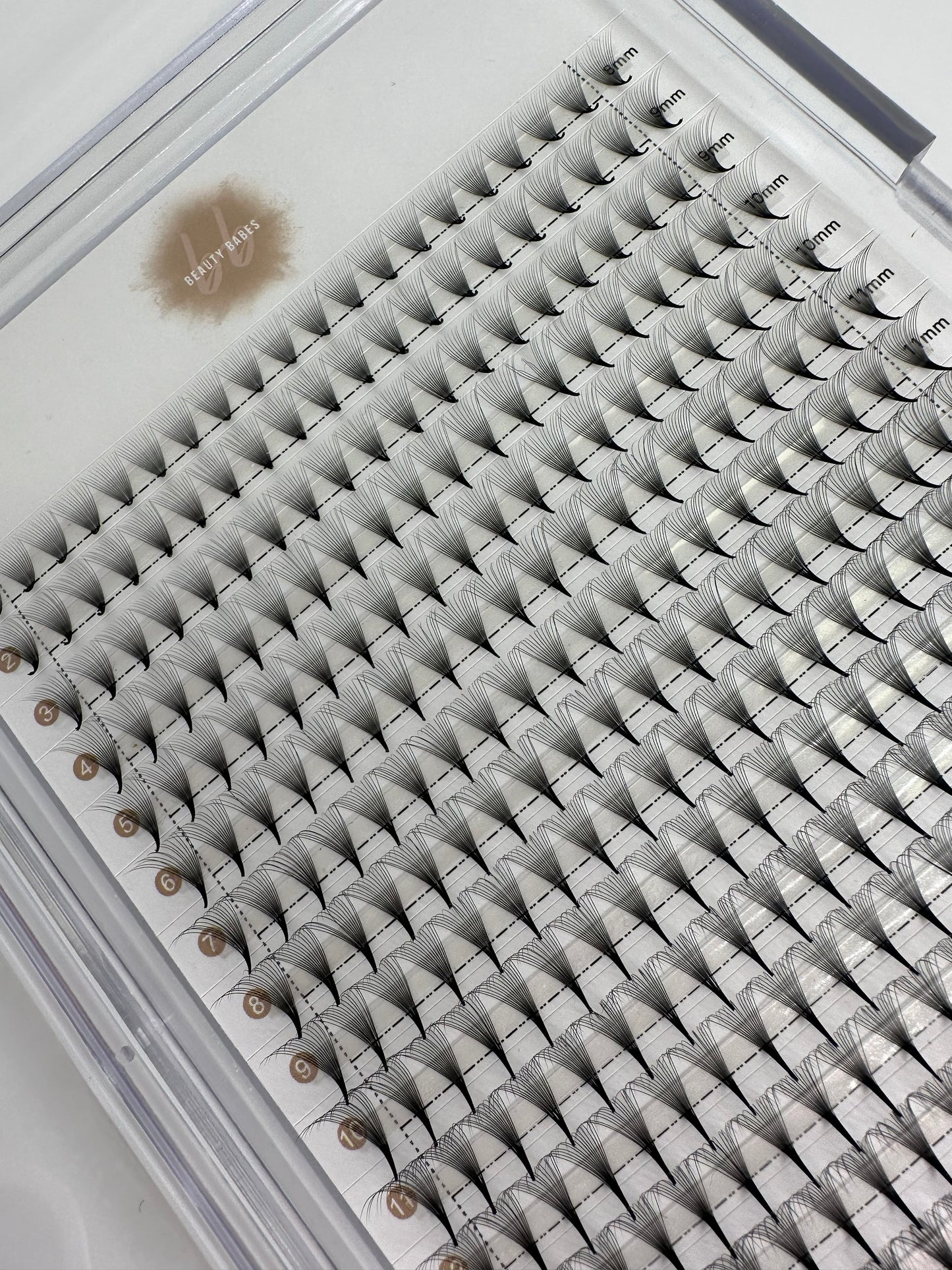 Premade Mixed Length Fans