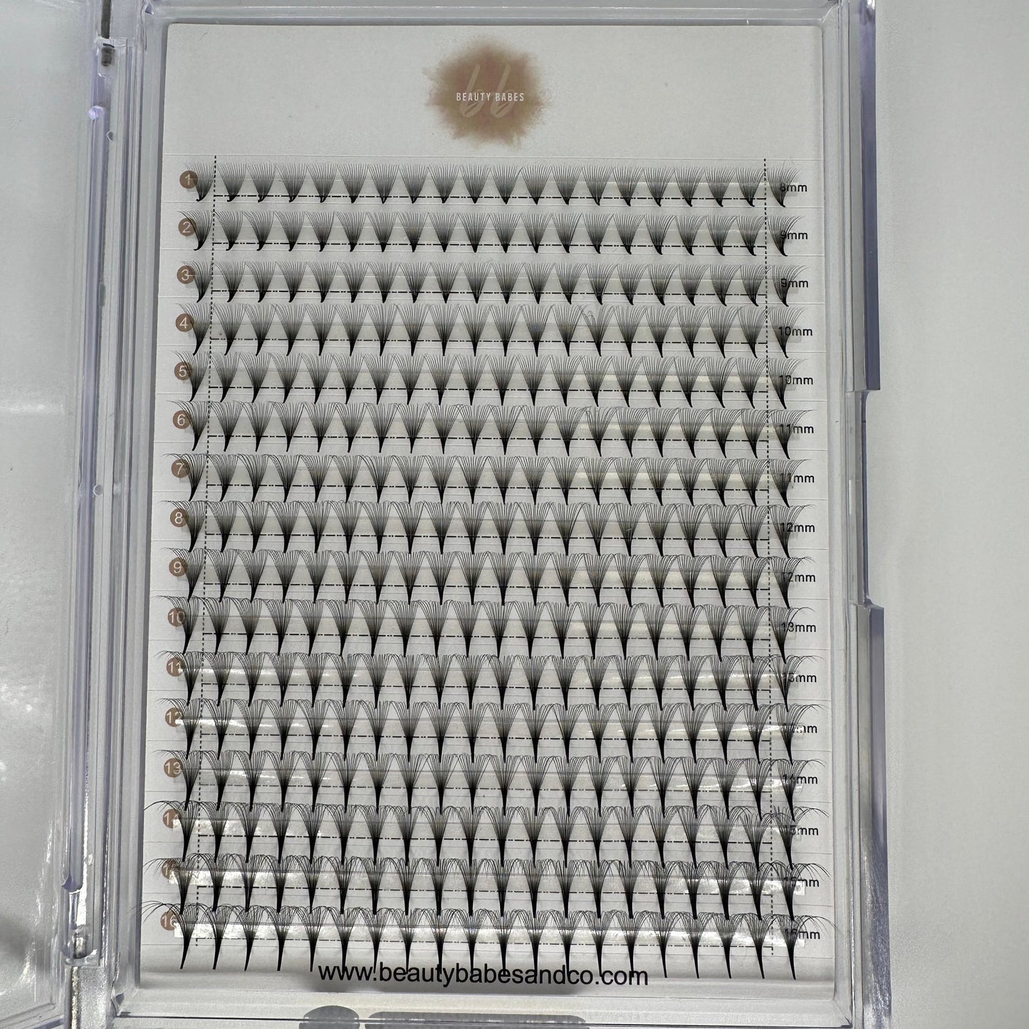 Premade Mixed Length Fans