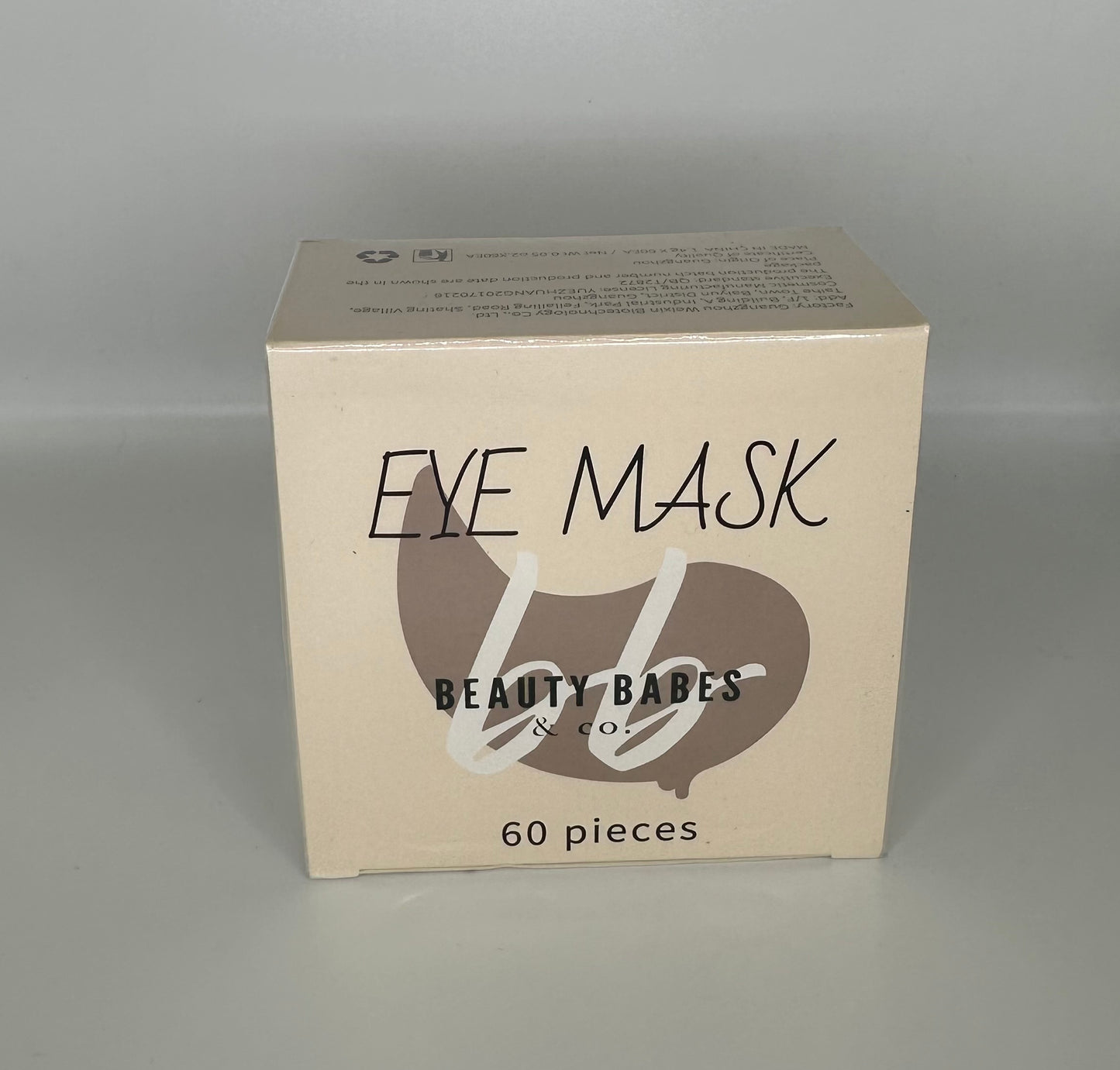 Collagen eye masks